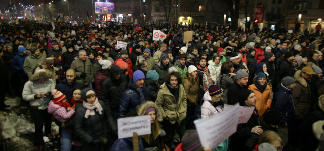 Rumania – Las más grandes protestas callejeras desde 1989