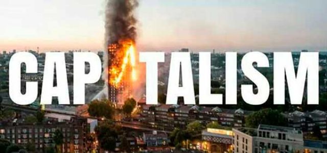 Gran Bretaña – Incendio de la Torre Grenfell en Londres • Los recortes matan