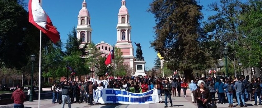 Chile - Así Fue La Primera Jornada De Paro Nacional Docente: Reportaje ...