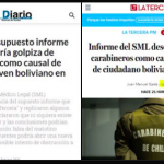 GOLPIZA DE CARABINEROS NO DESCARTADA