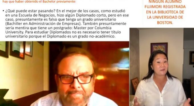 Perú – HIJO DE CIRO ALEGRIA DENUNCIA QUE KEIKO NO TIENE PROFESIÓN EN EEUU.
