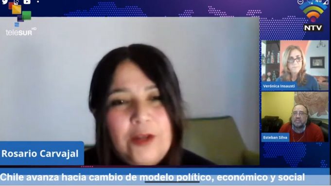 Análisis sobre el proceso constituyente y los resultados de las elecciones. Con Rosario Carvajal, concejala reelecta por Santiago de Alcaldía Constituyente y Esteban Silva. En Telesur y Nuestra América TV.