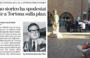 La Plaza Salvador Allende de Tortona en Italia. Por Esteban Silva Cuadra