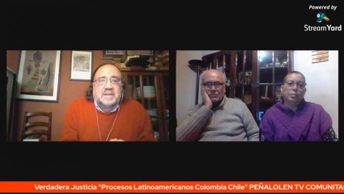 Que está pasando en Colombia y en Chile. Análisis de la movilización social y lucha popular antineoliberal. En Programa Verdadera Justicia.