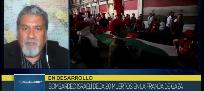 Pablo Jofré: La violencia sistémica es el resultado de 73 años de ocupación de Palestina.