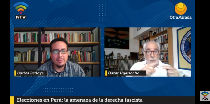 Elecciones en Perú: La amenaza de la derecha fascista. Entrevista a Óscar Ugarteche.
