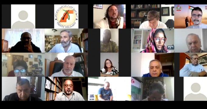 Video del 1er Encuentro Internacional Africano-Latinoamericano Caribeño en solidaridad con el 48 aniversario del Frente Polisario y la lucha del pueblo saharaui