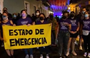 Mujeres en Puerto Rico exigen medidas para combatir los crecientes feminicidios