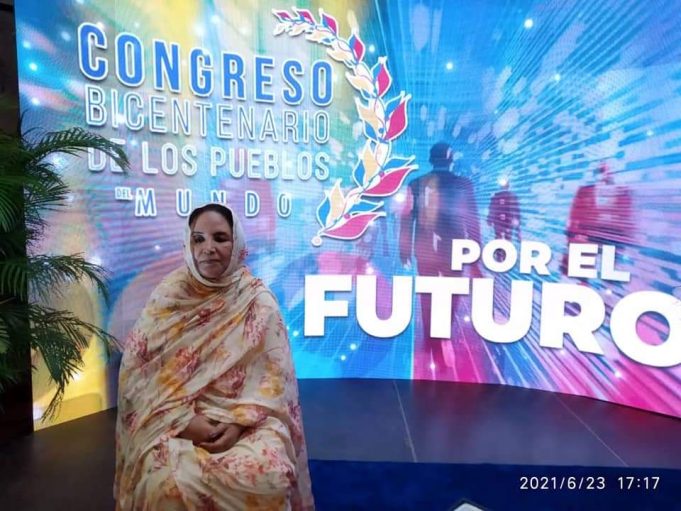 Jadiyetu, dirigenta saharaui: «El Congreso Bicentenario de los Pueblos puso en la agenda las luchas de los pueblos, olvidadas, silenciadas y agravadas por la pandemia»