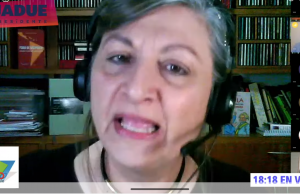 Mónica Valente del Foro de Sao Paulo presenta encuentro con Daniel Jadue, candidato presidencial del pueblo y la izquierda chilena.