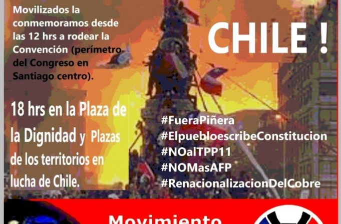 Chile se moviliza: 18 de octubre a dos años de la Revuelta Popular
