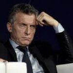 Macri cabizbajo