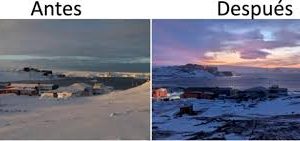 Reportan inédita lluvia en la Antártica durante el invierno austral