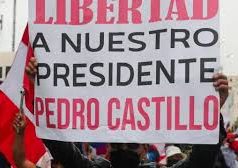 Perú – Un juicio simbólico de escarmiento para los de abajo personificados en nuestro compañero Pedro Castillo