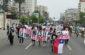 Festival de protestas en Viña del Mar