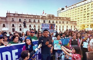 Ver: ¿DONDE ESTA? JULIA CHUÑIL, imagenes de la manifestación del 8 de febrero 2025