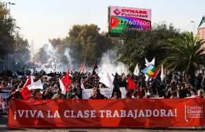 Chile – Miles marcharon junto a la Central Clasista este 1 de mayo