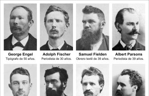 Ver: «Los Martíres de Chicago»