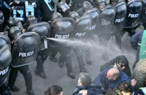 Represión y detenciones en el INTI de Argentina