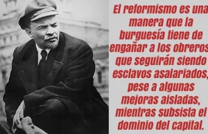 ¡¡El reformismo como máscara del orden burgués!!