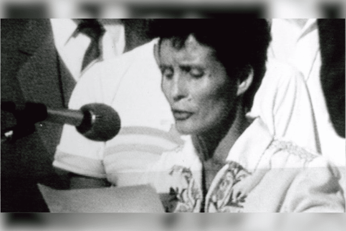 Ha fallecido Luisa Riveros Mujer valiente que desafió a la dictadura de Pinochet publicamente