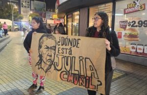 Criminalización de la protesta por Julia Chuñil: Dos compañerxs quedan en prisión preventiva