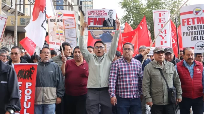 Ecuador – Parlamento de los Pueblos rechaza alza del diésel y acusa al Gobierno de Noboa de criminalizar la protesta