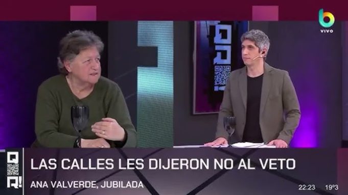 Argentina – Triunfo en Congreso contra vetos de Milei – Ana Valverde en QR Bravo TV