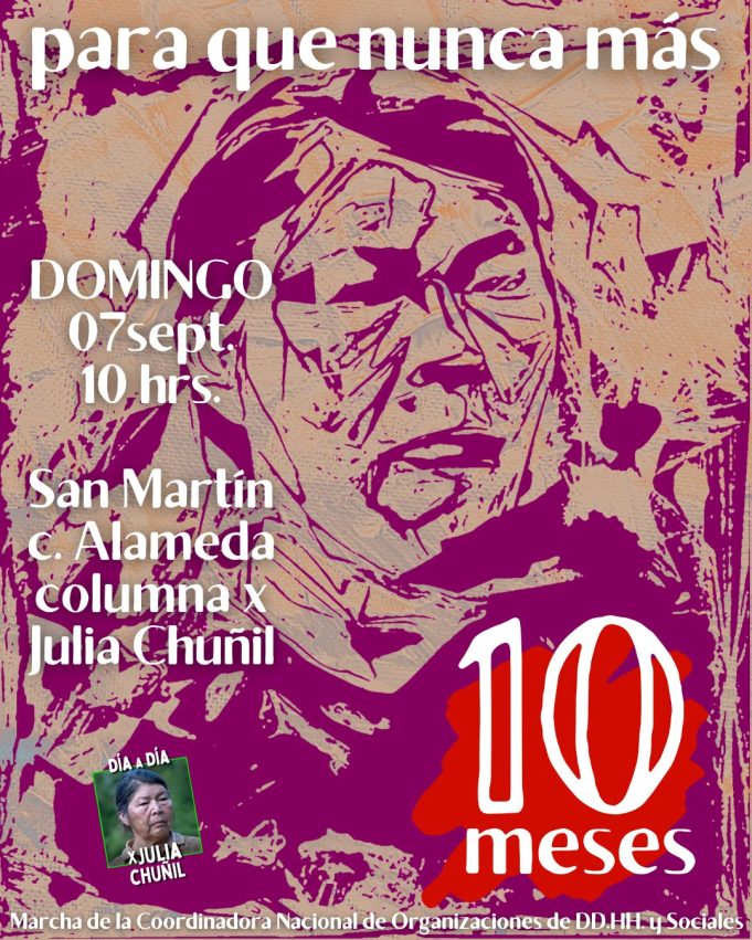 300 días sin Julia Chuñil