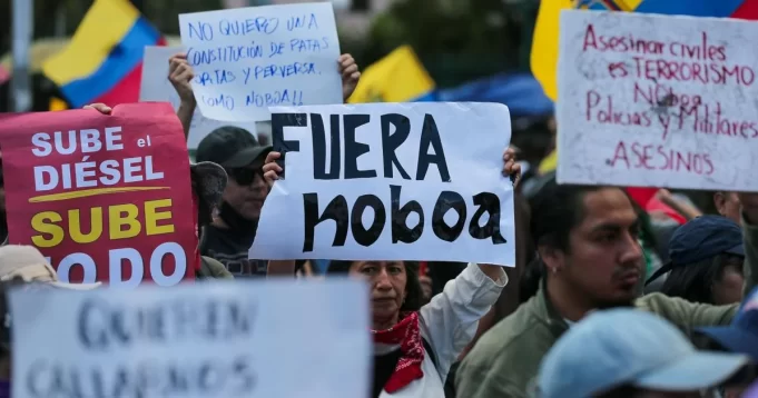 Ecuador – Asesinan a manifestante en Imbabura