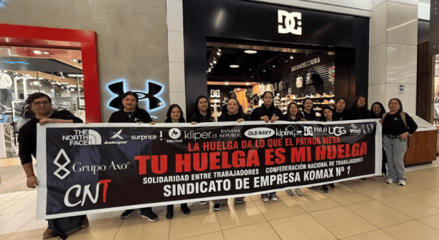 Sindicato Komax en huelga – Entrevista a trabajadora en lucha