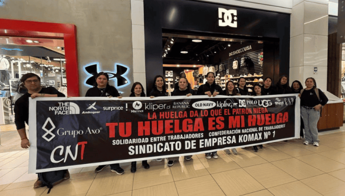 Sindicato Komax en huelga – Entrevista a trabajadora en lucha
