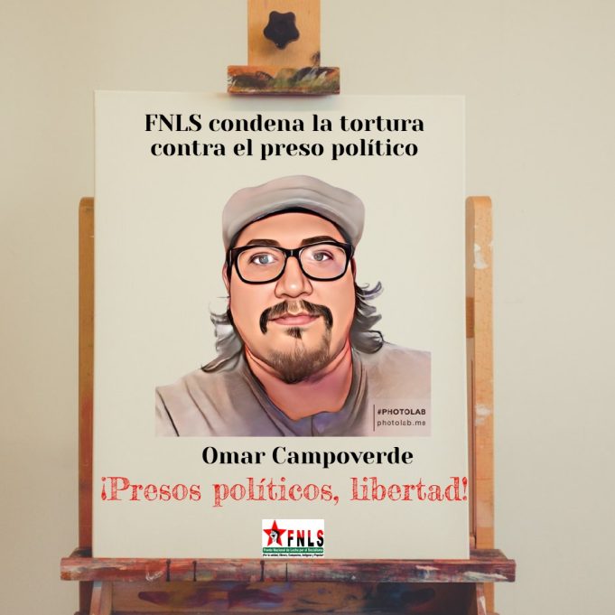 Ecuador – Omar Campoverde, preso político fue víctima de tortura brutal
