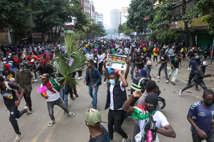 KENIA – Represión contra las protestas