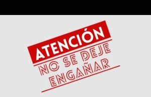 ¡Que el pueblo no se deje engañar!