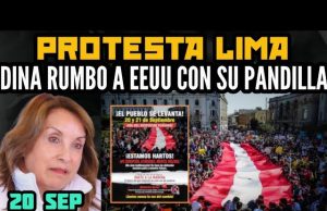 Perú – VER: PROTESTA EN LIMA CONTRA AFP / DINA SE VA EEUU CON AMIGOS