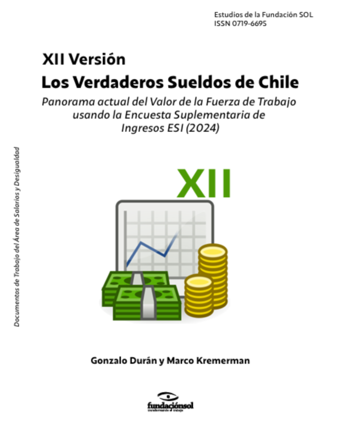El 50% de los trabajadores y trabajadoras en Chile gana menos de $612 mil