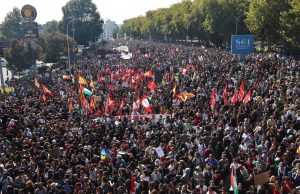 Masivas movilizaciones a nivel internacional contra el genocidio en Gaza