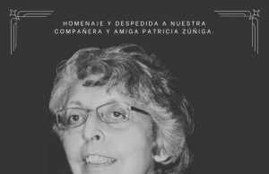 Homenaje y despedida a la compañera Patricia Zúñiga (1945 -2025)