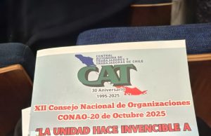 30 aniversario de la Central Autónoma de Trabajadores y Trabajadoras (CAT)