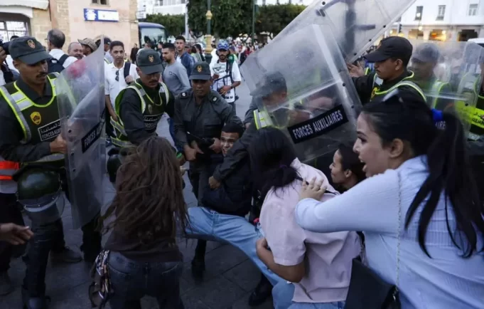 Marruecos en llamas: seis días de protestas, tres muertos y despliegue militar