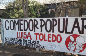 Brutal allanamiento al Comedor Popular Luisa Toledo en Villa Francia