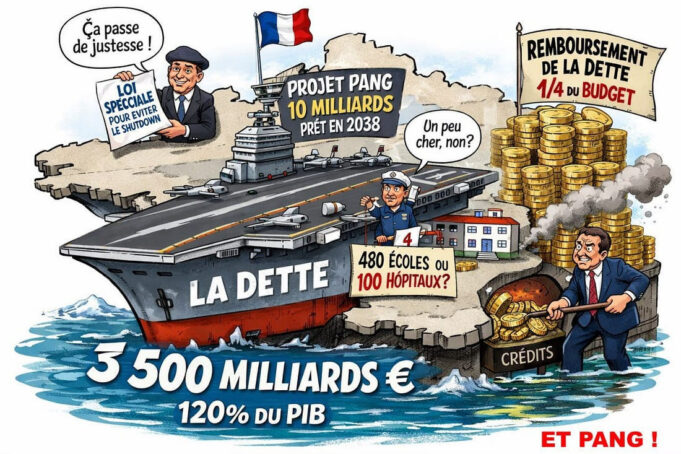 Francia: el presupuesto, el portaaviones y la deuda