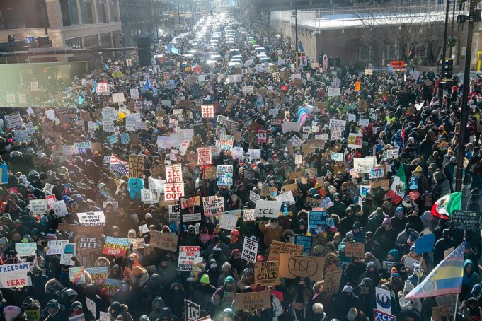 Éxito total de la huelga general en Minnesota contra Trump y el ICE. ¡A por la huelga general en todo EEUU!