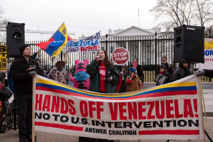 ¡ALTO A LA GUERRA CONTRA VENEZUELA! ¡NO A LA SANGRE POR PETRÓLEO! Grupo Socialista Independiente EEUU