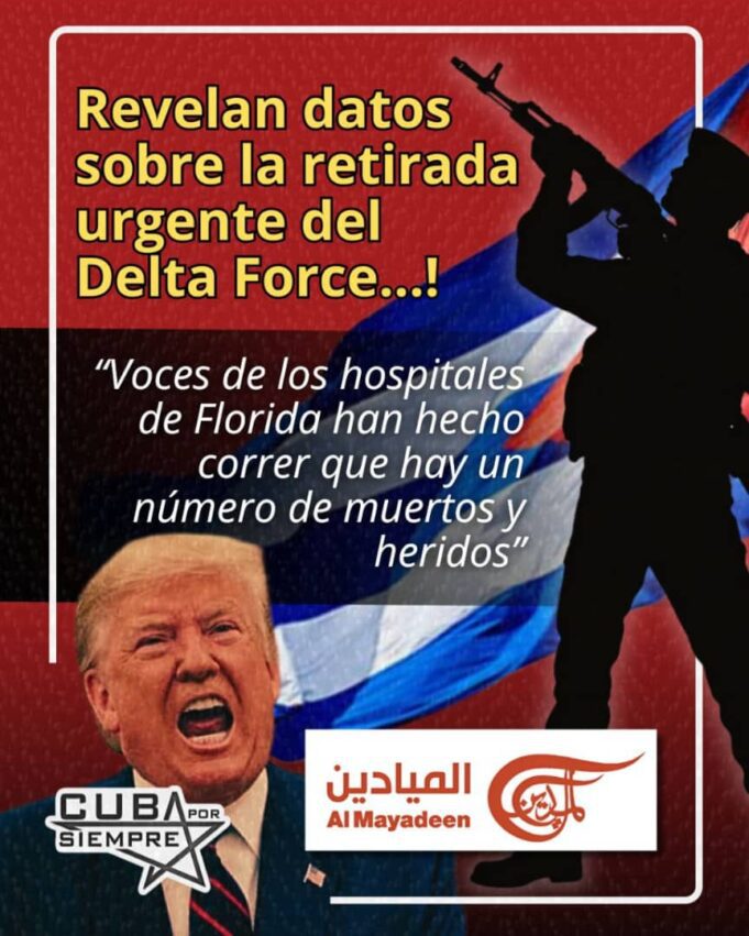 El ataque contra Venezuela se topó con una resistencia inesperada de internacionalistas cubanos