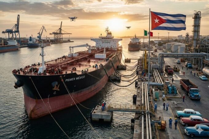 La interrupción del suministro petrolero y el bloqueo de Cuba