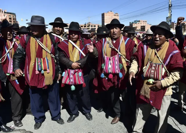 Bolivia movimientos sociales