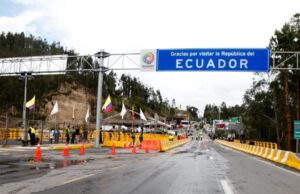 Decisión de Noboa desata protesta binacional por aranceles en la frontera con Colombia