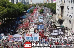 Argentina paralizada: Huelga general contra reforma laboral del Milei